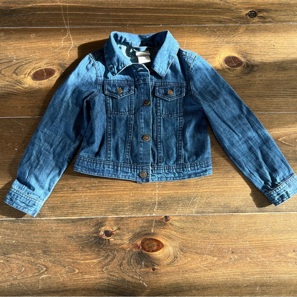 Rachel Zoe Classic Blue Denim Girls Jean Jacket